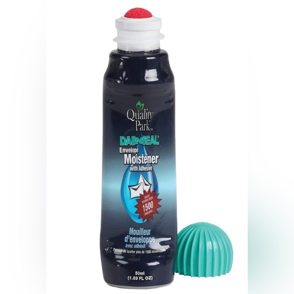 Quality Park 4 Bottles of Dab-N-Seal Envelope Moistener with Adhesive - Picture 7 of 9